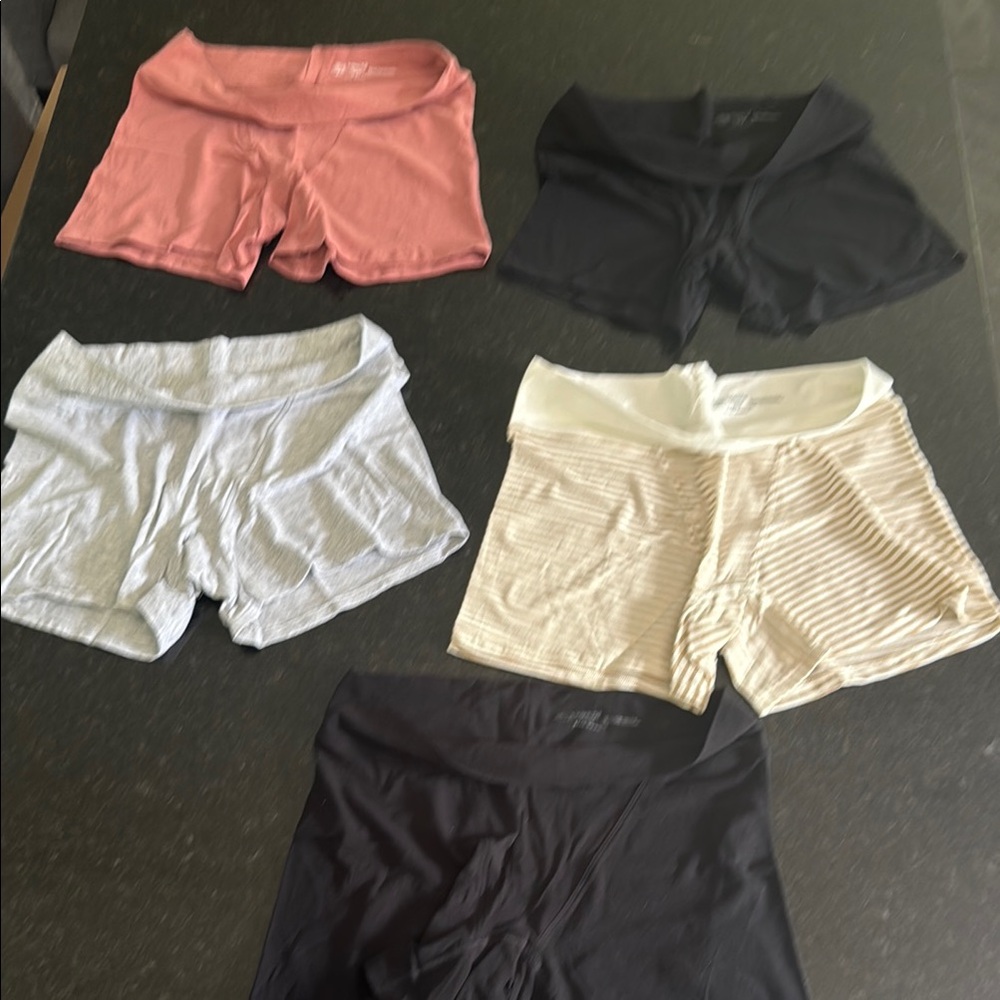 Aerie Superchill Striped Lounge Shorts